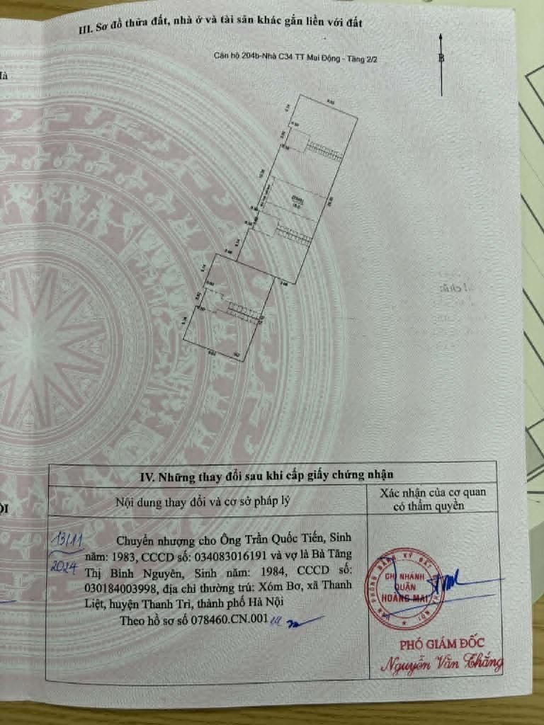 Bán nhà Mai Động - diện tích 46m2 2 tầng - Phân khúc hiếm - giá 2,9 tỷ