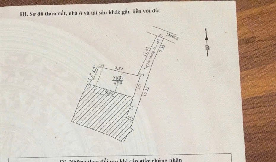 Bán nhà Minh Khai - diện tích 47m2 3 tầng - hai mặt thoáng - giá 12,9 tỷ