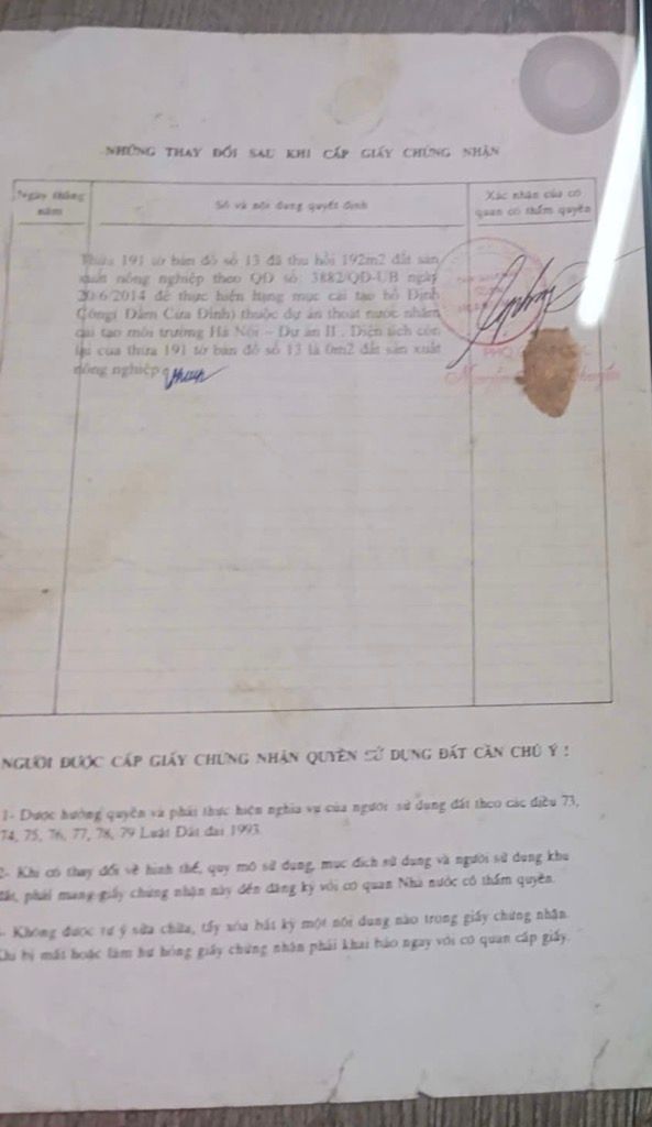 Bán nhà Định Công Thượng - diện tích 65m2 1 tầng - Đất chưa sổ, hồ sơ pháp lý đầy đủ - giá 1,9 tỷ