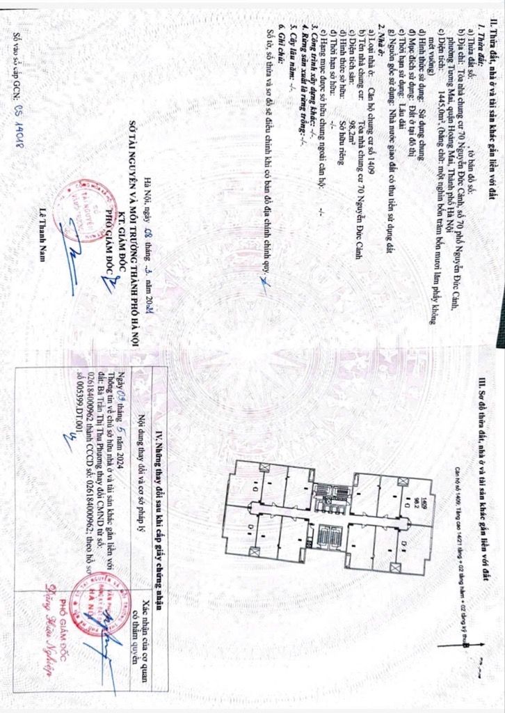 Bán nhà Nguyễn Đức Cảnh - diện tích 103m2 1 tầng - Lô góc thoáng sáng - giá 8,8 tỷ