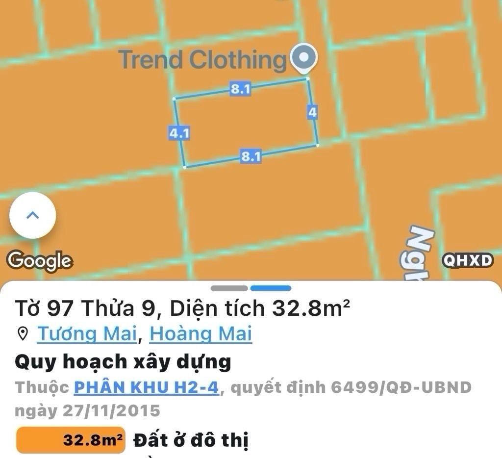 Bán nhà Tân Mai - diện tích 32m2 3 tầng - Nhà vuông đẹp, chủ bao quy hoạch - giá 3,86 tỷ