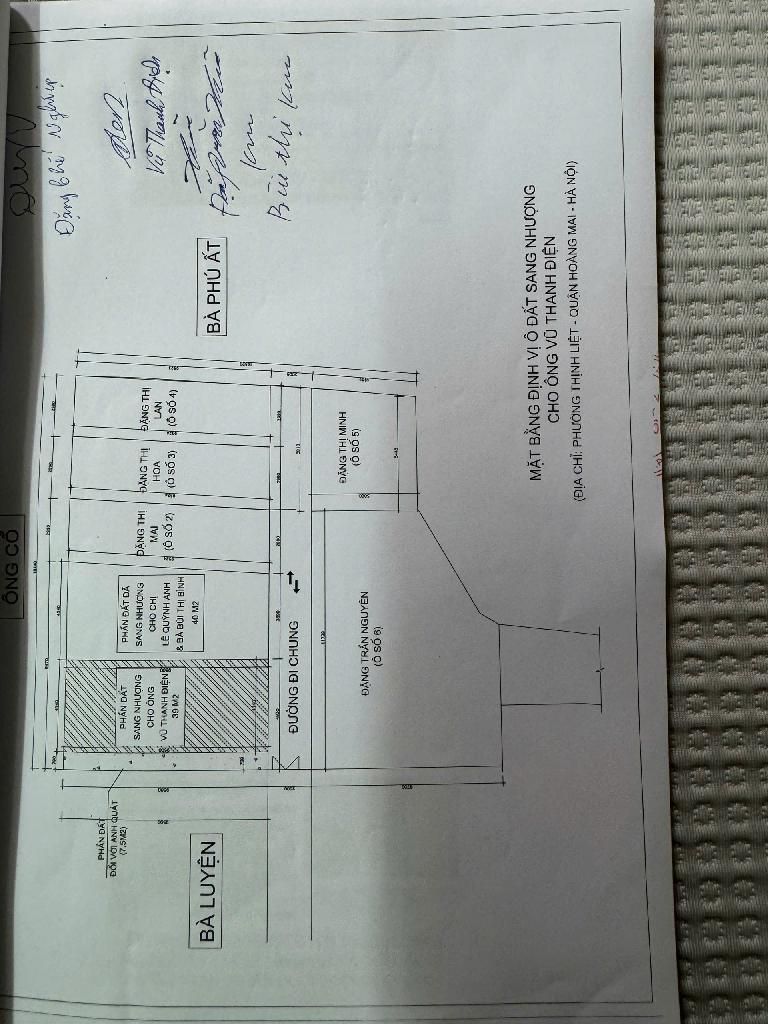 Bán nhà Giáp Nhị - diện tích 39m2 2 tầng - Nhà chưa sổ - giá 3 tỷ