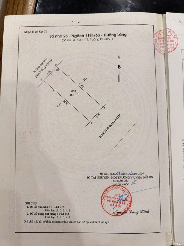 Bán nhà Đường Láng - diện tích 36.1m2 5 tầng - Ô tô tránh - giá 15,5 tỷ