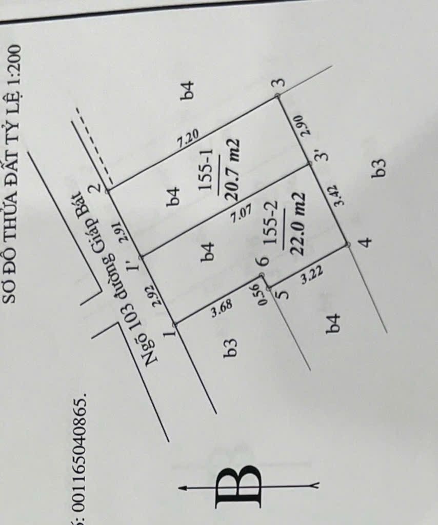 Bán nhà Giáp Bát - diện tích 21m2 5 tầng - ô tô tránh - giá 5,8 tỷ