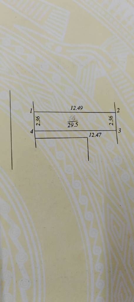 Bán nhà Nguyễn Khoái - diện tích 29.5m2 4 tầng - Ô tô qua nhà - giá 6,8 tỷ