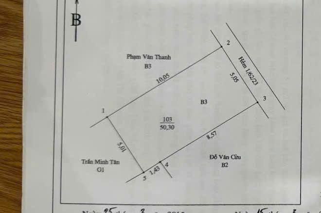 Bán nhà Bùi Xương Trạch - diện tích 50.3m2 3 tầng - Nhà đẹp mới ở luôn - giá 6 tỷ