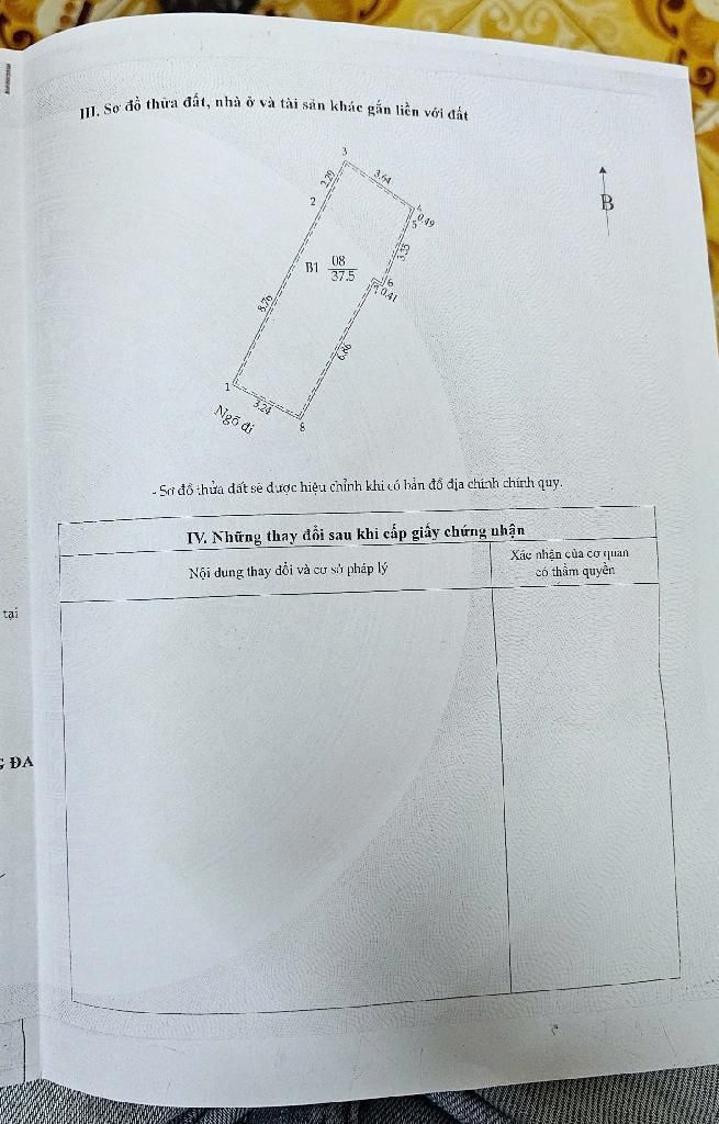 Bán nhà Kiến Thiết - diện tích 37.5m2 2 tầng - Lô góc, ô tô sát nhà - giá 0 tỷ
