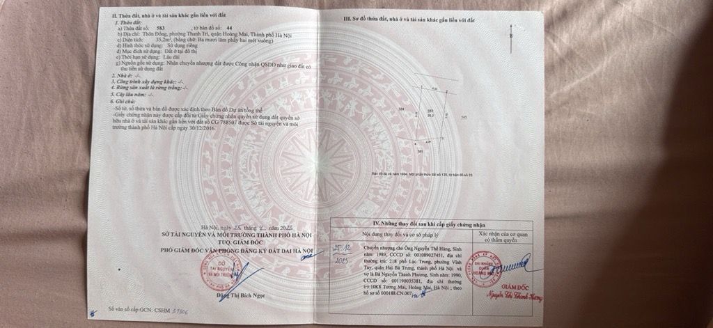 Bán nhà Thanh Lân - diện tích 35.2m2 5 tầng - Nhà đẹp 5 tầng 3 ngủ 4 wc - giá 8 tỷ