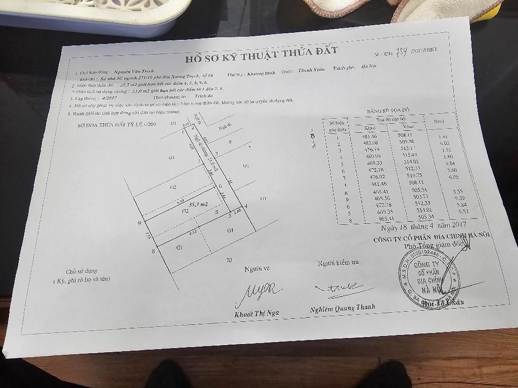 Bán nhà Bùi Xương Trạch - diện tích 110m2 2 tầng - Cực hiếm - giá 10,1 tỷ