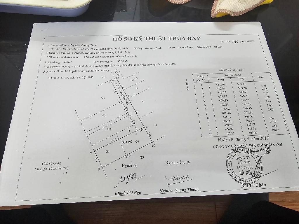 Bán nhà Bùi Xương Trạch - diện tích 110m2 2 tầng - Cực hiếm - giá 10,1 tỷ