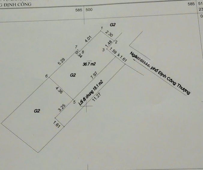 Bán nhà Định Công Thượng - diện tích 43.2m2 2 tầng - gần ô tô - giá 2,3 tỷ