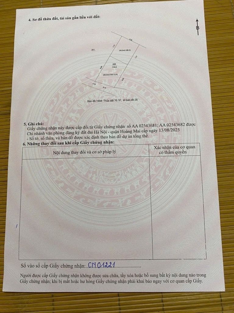 Bán nhà Đông thiên - diện tích 20m2 3 tầng - giá 2,35 tỷ