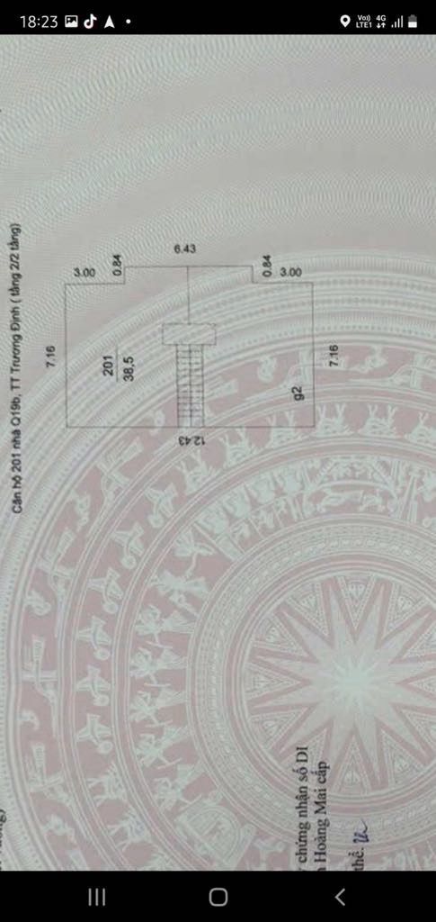 Bán nhà Nguyễn An Ninh - diện tích 39m2 2 tầng - ô tô vào trong nhà - giá 6,7 tỷ