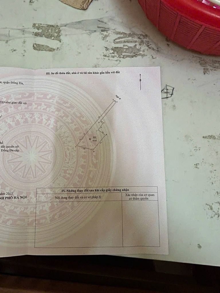 Bán nhà Ngõ Văn Hương - diện tích 20m2 4 tầng - Sổ đỏ riêng - giá 4 tỷ