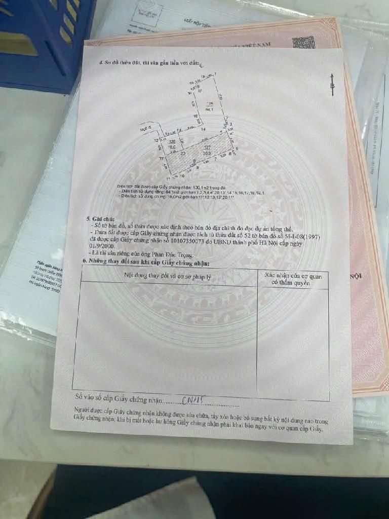 Bán nhà Hòa Bình - diện tích 84.1m2 7 tầng - 2 mặt thoáng - giá 24,5 tỷ