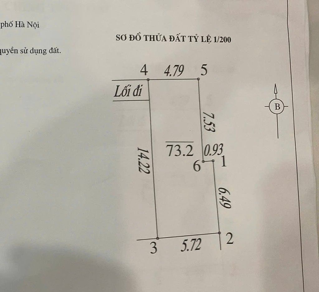 Bán nhà Nguyễn Chính - diện tích 73m2 5 tầng - Tập thể A7 - giá 3,6 tỷ