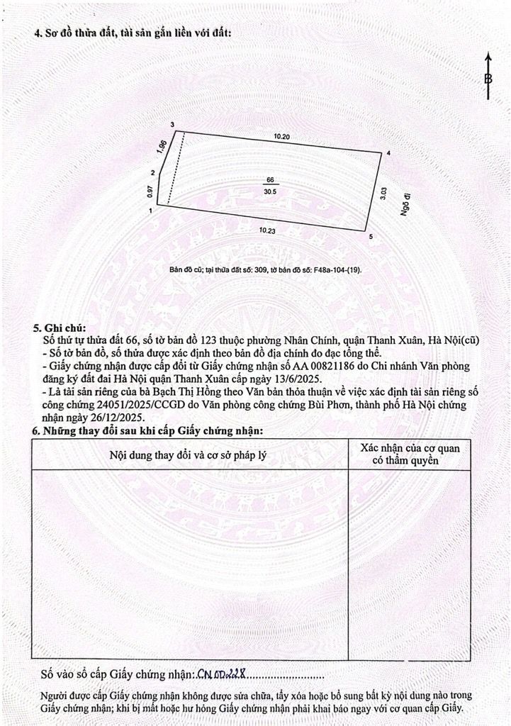 Bán nhà Nhân Hoà - diện tích 31m2 5 tầng - Nhà đẹp hiếm có - giá 8,8 tỷ