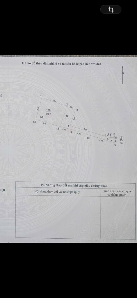 Bán nhà Mai Hương - diện tích 49,3m2 3 tầng - Nhà ngõ tiện ích gần trường Bách Khoa - giá 9,5 tỷ