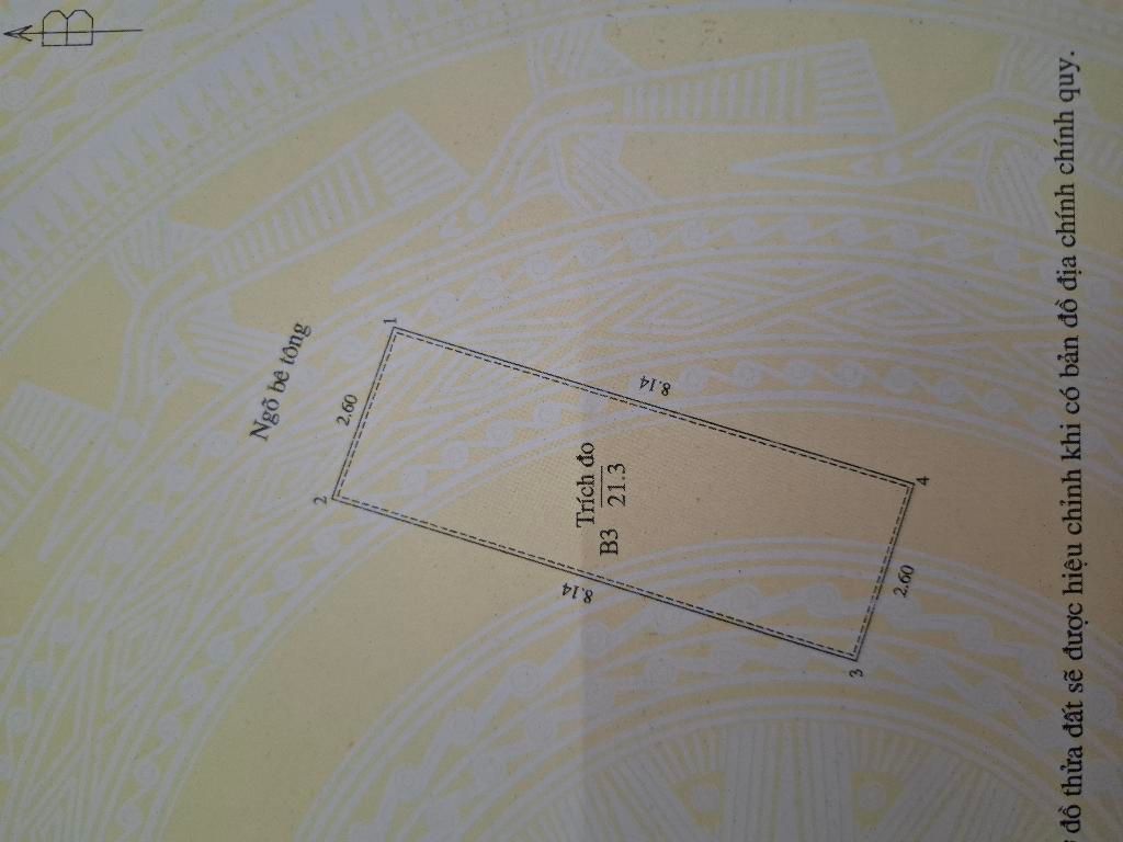 Bán nhà Ngõ Chợ Khâm Thiên - diện tích 21,3m2 4 tầng - Nhà thoáng, mặt ngõ thông - giá 5 tỷ