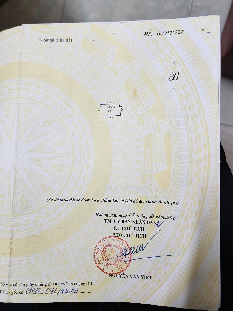 Bán nhà Giáp Nhị - diện tích 56m2 2 tầng - ô tô lùi cửa - giá 10,2 tỷ