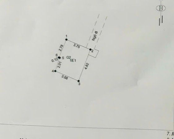 Bán nhà Nam Dư - diện tích 18m2 2 tầng - Nhà chưa sổ - giá 1,6 tỷ