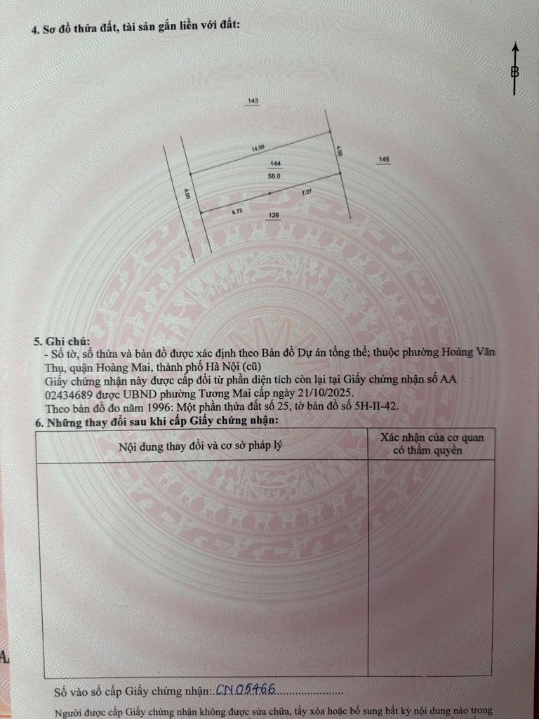 Bán nhà Gốc đề - diện tích 56m2 1 tầng - Ngõ thông - giá 14 tỷ