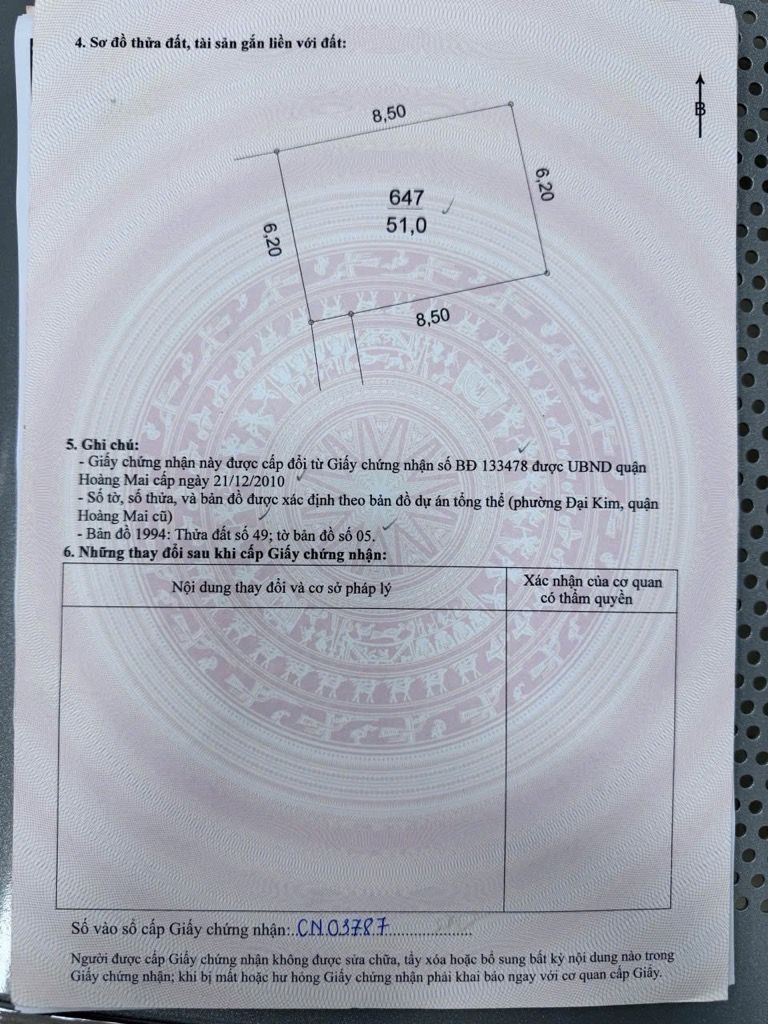 Bán nhà Kim Giang - diện tích 51m2 2 tầng - Lô góc 2 mặt thoáng - giá 9,2 tỷ