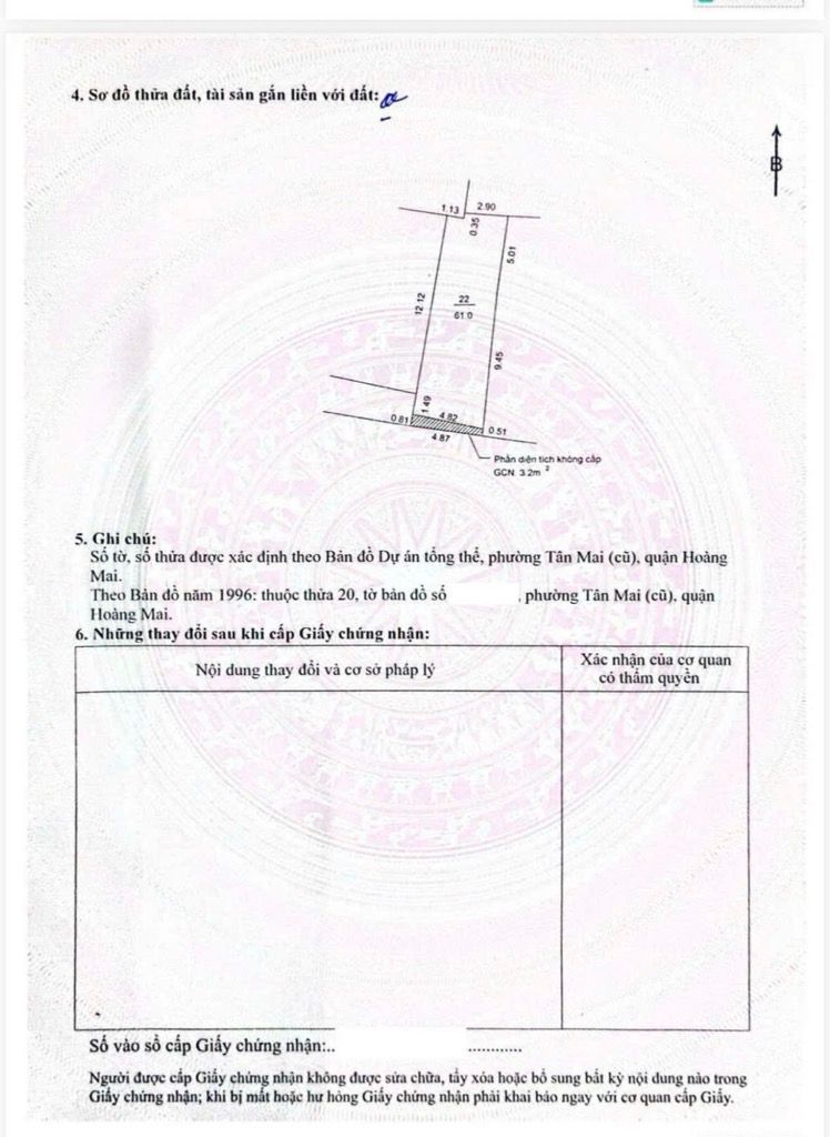 Bán nhà Trương Định - diện tích 61m2 1 tầng - đất tặng nhà c4 đang cho thuê 3p - giá 15 tỷ