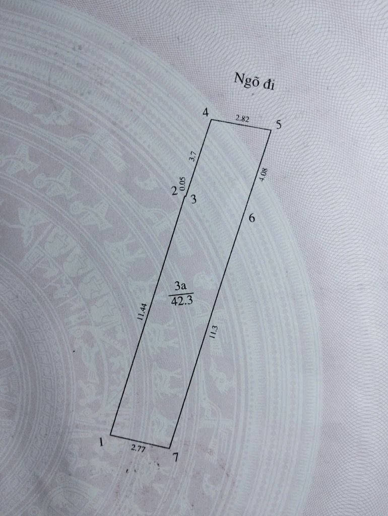 Bán nhà Đình Đông - diện tích 42,3m2 2 tầng - ô tô đỗ cửa - giá 12,6 tỷ