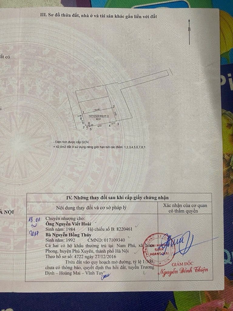 Bán nhà Hoàng Mai - diện tích 42m2 5 tầng - Nhà đẹp hiếm có - giá 7,5 tỷ