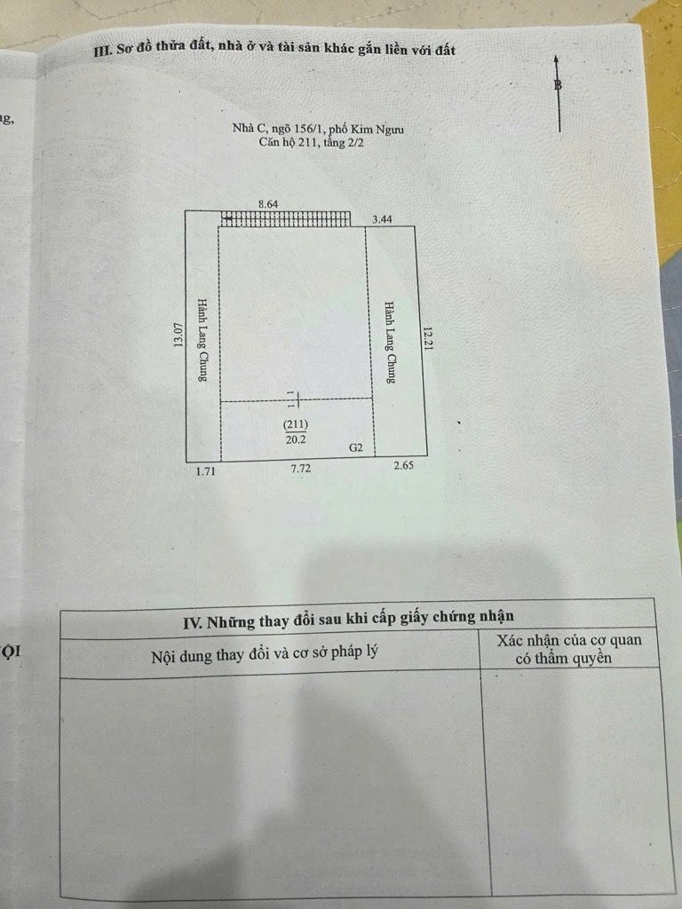 Bán nhà Kim Ngưu - diện tích 80m2 2 tầng - ô tô đỗ cửa - giá 4,8 tỷ