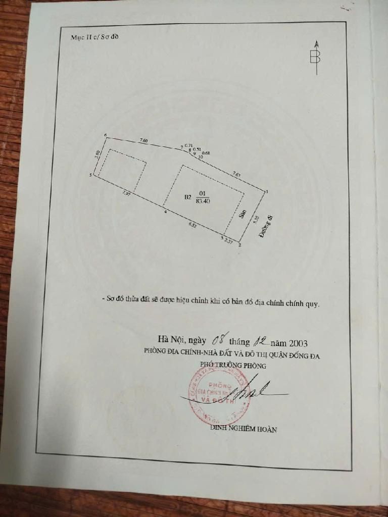 Bán nhà Thịnh Hào - diện tích 84m2 3 tầng - Ô tô đỗ cách nhà 40m - giá 22,2 tỷ