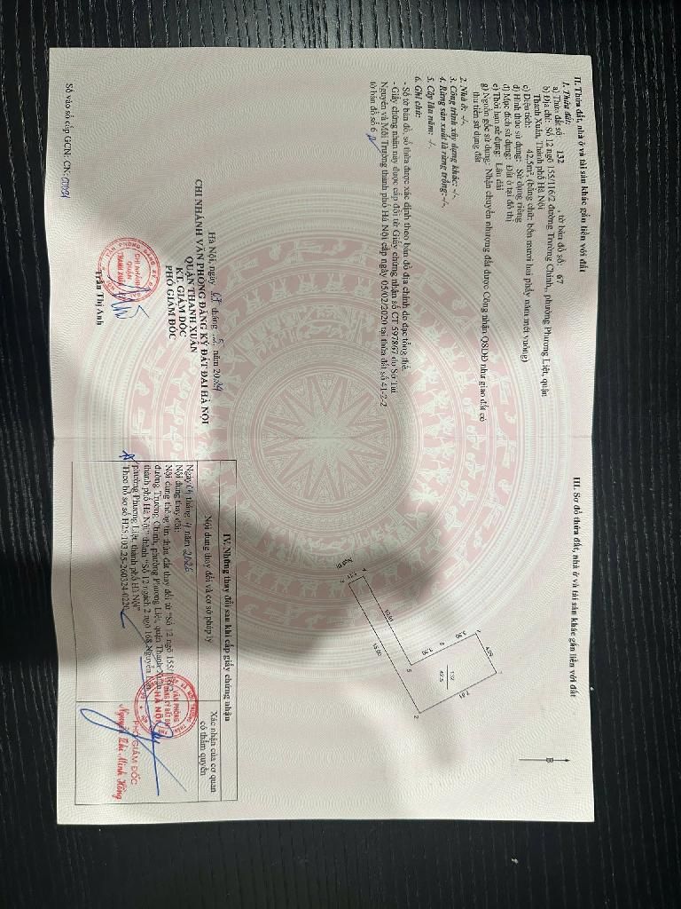 Bán nhà Nguyễn Lân - diện tích 43m2 5 tầng - ngõ ô tô đỗ cổng - giá 6,9 tỷ