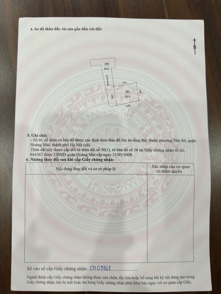 Bán nhà Tam Trinh - diện tích 25m2 1 tầng - Ngõ to ô tô qua cửa - giá 5 tỷ