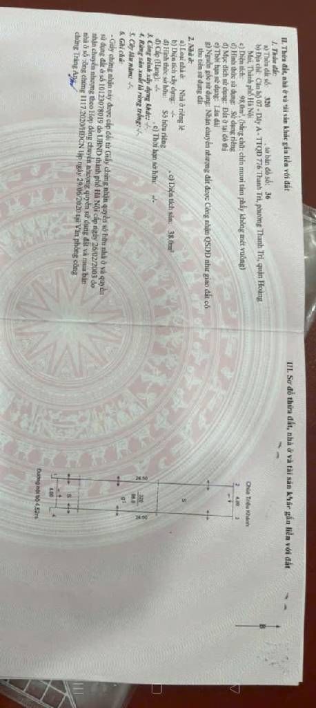 Bán nhà Thanh Đàm - diện tích 98m2 4 tầng - Ngõ đẹp thoáng - giá 15 tỷ