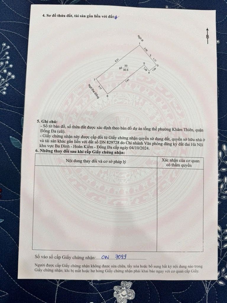 Bán nhà Đại Đồng - diện tích 31m2 5 tầng - Nhà đẹp full nội thất - giá 9,8 tỷ