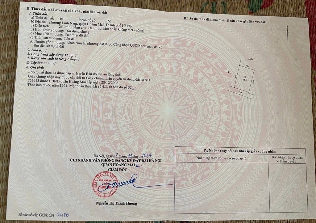 Bán nhà Thuý Lĩnh - diện tích 25m2 4 tầng - Lô góc - giá 3,6 tỷ