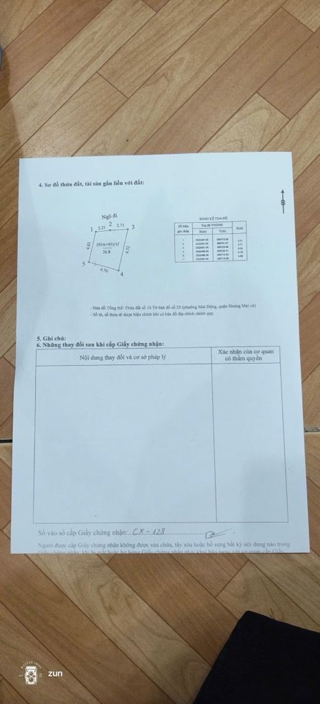 Bán nhà Tam Trinh - diện tích 26,8m2 4 tầng - Cực hiếm - giá 6,9 tỷ