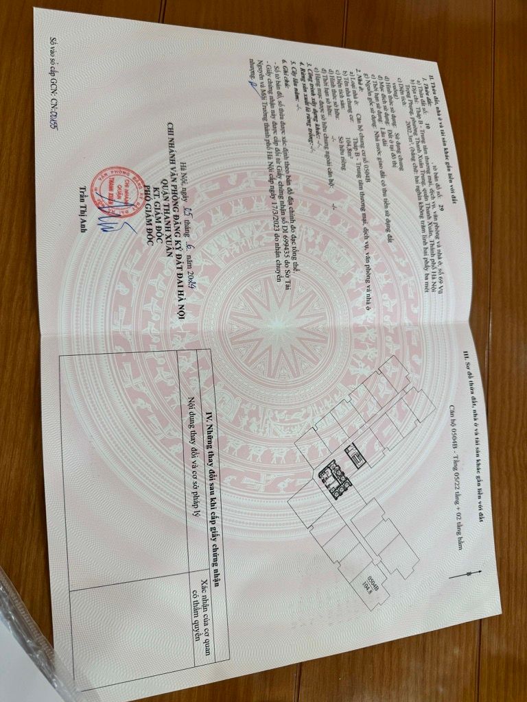 Bán nhà Vũ Trọng Phụng - diện tích 104.8m2 5 tầng - Căn hộ cao cấp - giá 14,6 tỷ