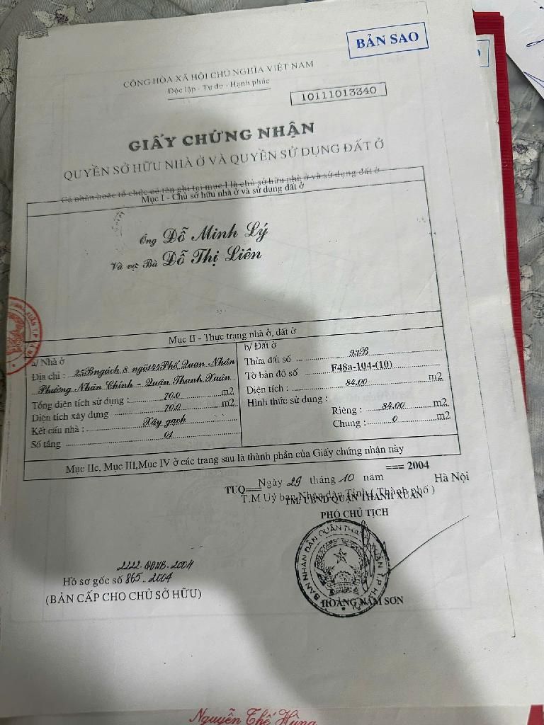 Bán nhà Quan Nhân - diện tích 50m2 1 tầng - Căn hộ CCMN 2 ngủ - giá 2,5 tỷ