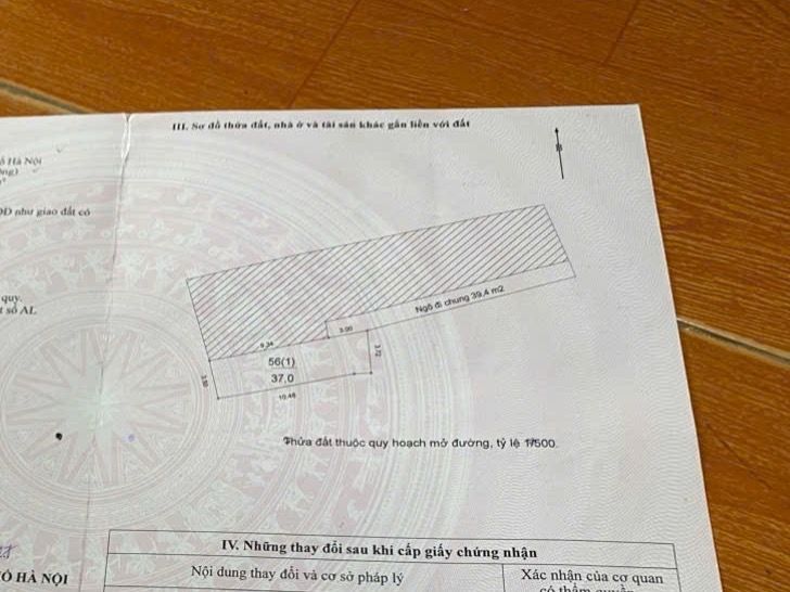 Bán nhà Bằng Liệt - diện tích 45m2 2 tầng - Ngõ 61 thông ra chợ Bằng A - giá 6,5 tỷ