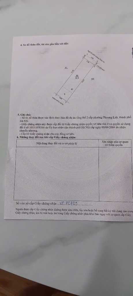 Bán nhà Vương Thừa Vũ - diện tích 50m2 3 tầng - ô tô tránh - giá 20 tỷ
