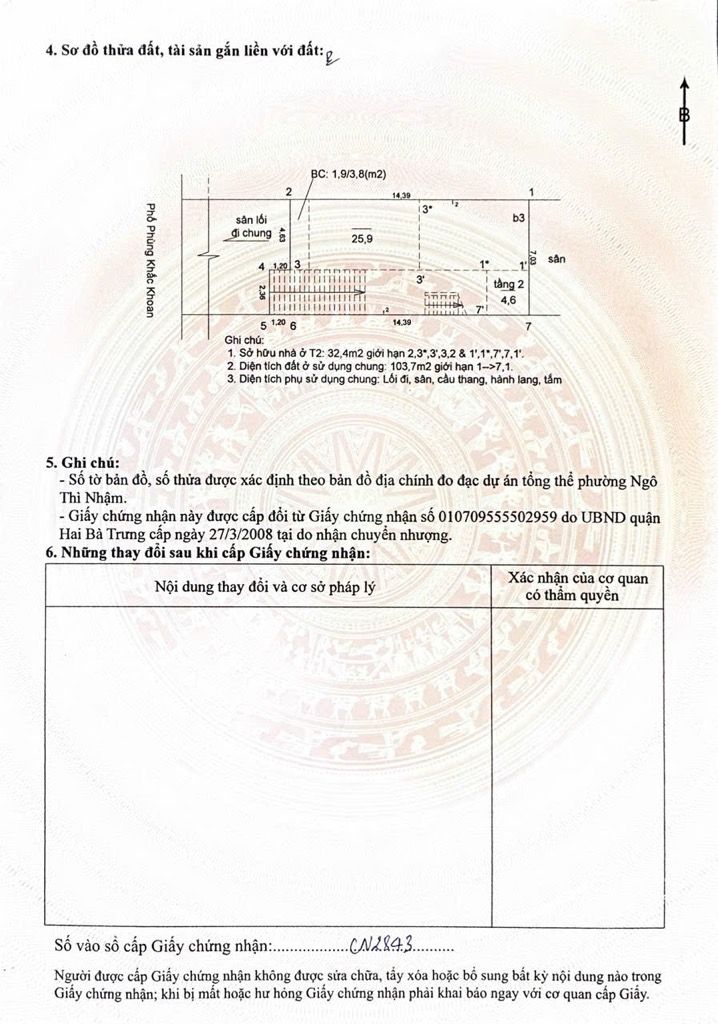 Bán nhà Phùng Khắc Khoan - diện tích 32m2 1 tầng - Lô góc 2 mặt thoáng - giá 5,2 tỷ