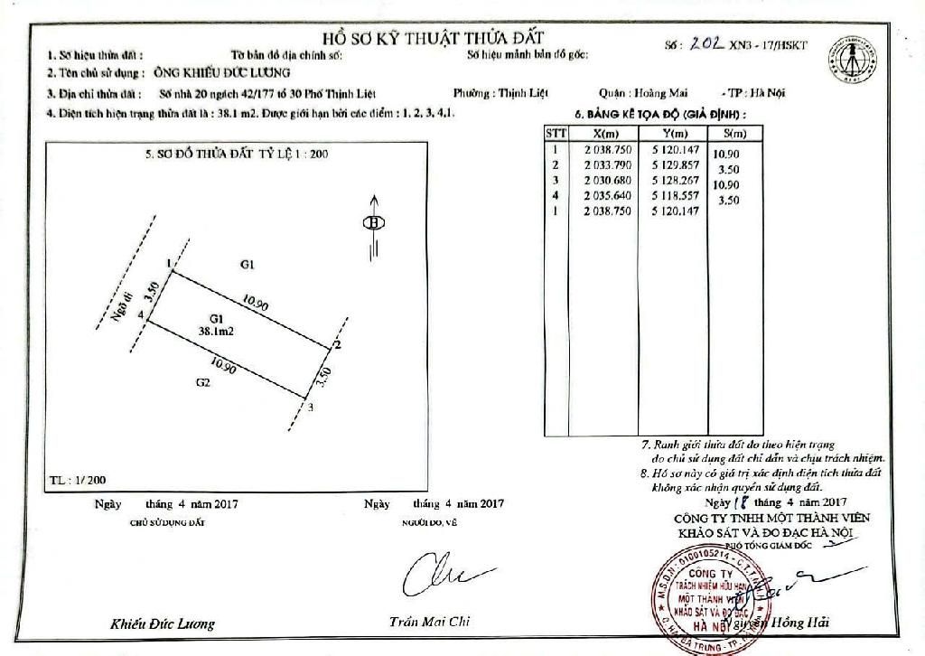 Bán nhà Thịnh Liệt - diện tích 38m2 2 tầng - Ô TÔ ĐỖ CỬA - giá 4,3 tỷ