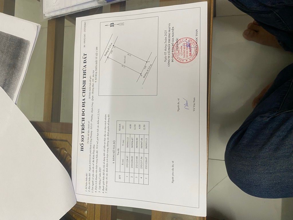 Bán nhà Định Công Thượng - diện tích 50m2 1 tầng - Mảnh đất vàng - giá 1,75 tỷ