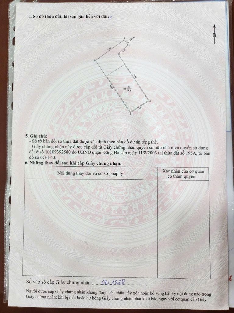 Bán nhà Láng - diện tích 58m2 5 tầng - Nhà đẹp 8 phòng khép kín - giá 11,5 tỷ