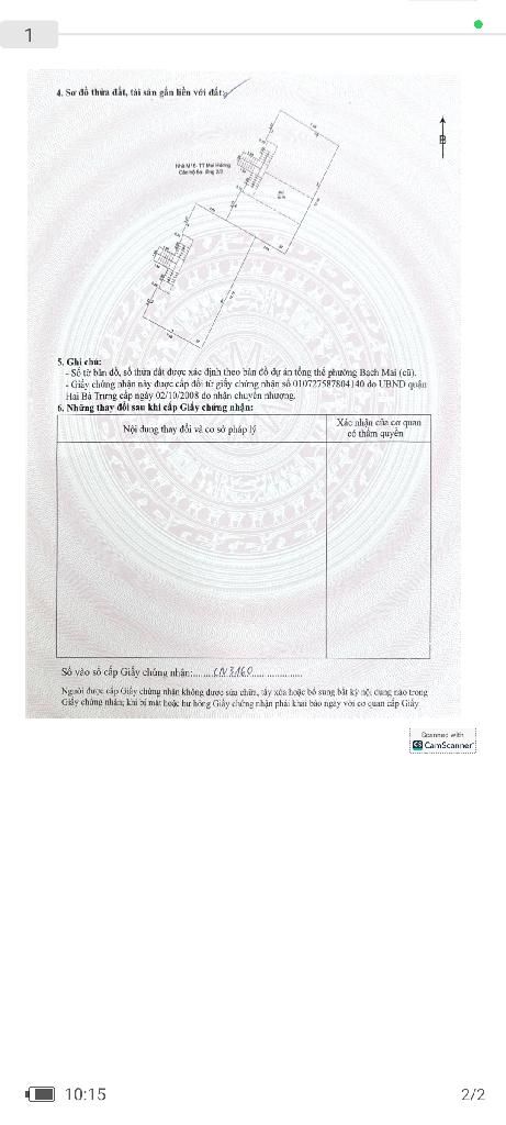 Bán nhà Bùi Ngọc Dương - diện tích 80m2 2 tầng - ô tô qua cửa - giá 4,35 tỷ