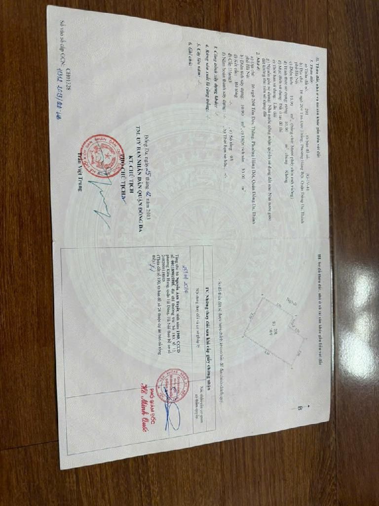 Bán nhà Tôn Đức Thắng - diện tích 10,9m2 5 tầng - Lô góc - giá 7 tỷ