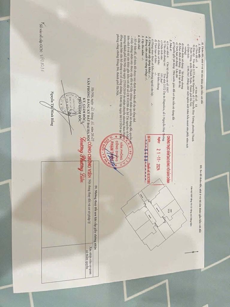 Bán nhà Vũ Trọng Phụng - diện tích 101.8m2 10 tầng - Nhà đẹp mới keng, xách vali về ở ngay - giá 12,9 tỷ