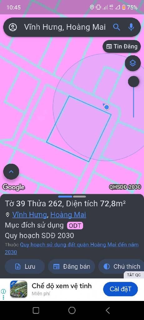 Bán nhà Lĩnh Nam - diện tích 72m2 1 tầng - lô góc - giá 5,5 tỷ